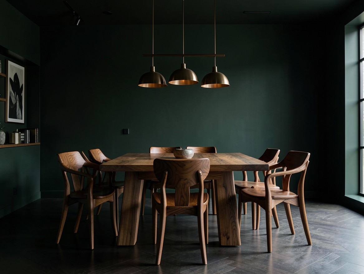Mesa de comedor en madera de olmo